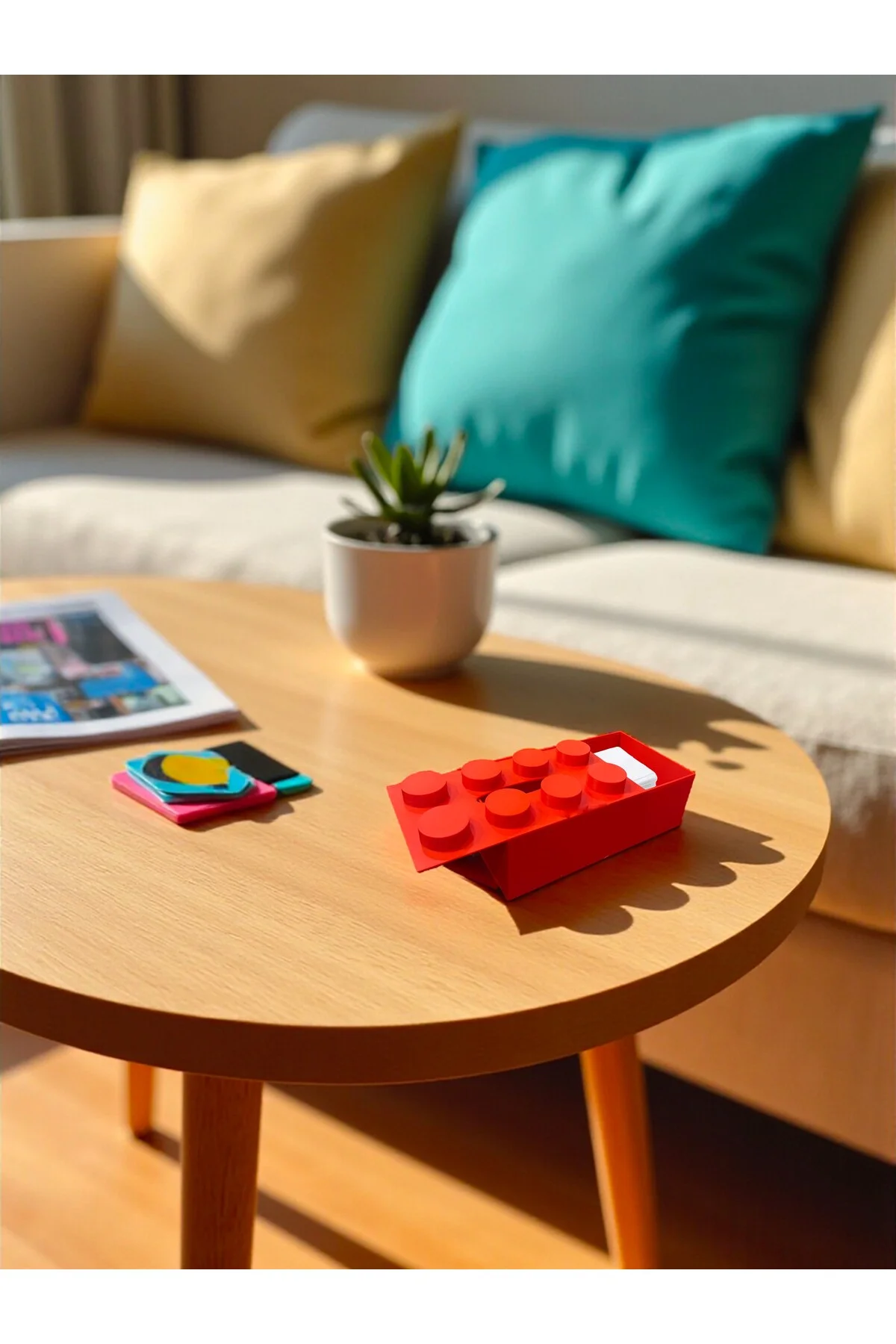Lego Temalı Peçetelik - Dekoratif ve Fonksiyonel Tasarım